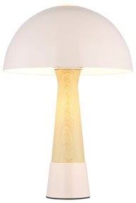 Globo 51570121 - PAULIN asztali lámpa 1xE27ILLU/40W/230V bézs