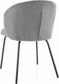 Étkezőszék KEVIN VARDO szürke