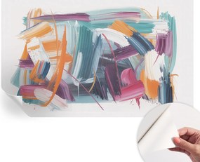 Gyönyörű öntapadós fali tapéta Energetikai húzások 416x254 cm