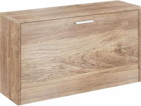 vidaXL 80x24x45 cm cipőtároló pad tölgy