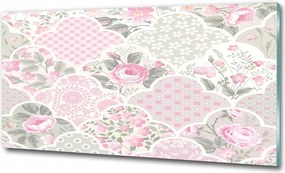 Fotótapéta üvegfalra Tavaszi virágok 100x70