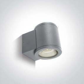 ONE LIGHT 67400A-G OUTDOOR WALL LIGHTS Modern Kültéri Fali Lámpa Szürke GU10 IP44