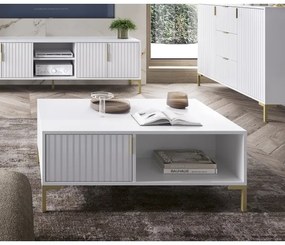 FLOP fehér dohányzóasztal