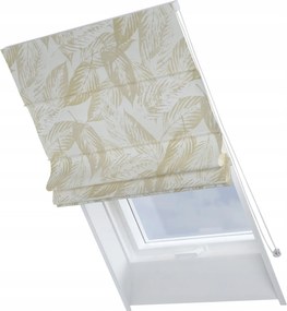 Kész redőny Rimini tetőtéri ablakra 50x60cm fehér