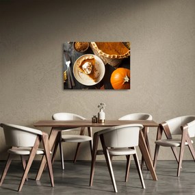 Üveg kép - Őszi torta (70x50 cm)
