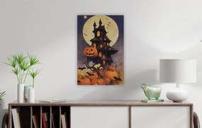 Fali kép Ijesztő villa 9 LED 60 x 40 cm