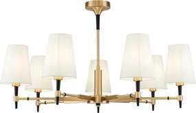 Maytoni klasszikus csillár zaragoza fehér sárgaréz myh001cl-07bs