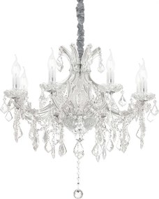 IDEAL LUX 167244 NAPOLEON Kristály Csillár E14 IP20