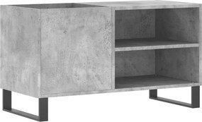 vidaXL betonszürke szerelt fa hanglemezszekrény 85x38x48 cm