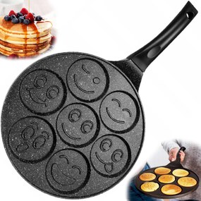 Palacsintasütő Tojás Pancakes Tapadásmentes Smiley