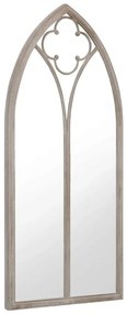 homokszínű vas tükör beltéri használatra 70 x 30 cm