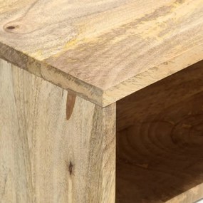 tömör mangófa TV-szekrény 110 x 35 x 48 cm