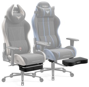 Szövet lábtartó a Diablo X-Horn 2.0 Camel Black, Diablo X-One 2.0 Night Blue gamer székekhez