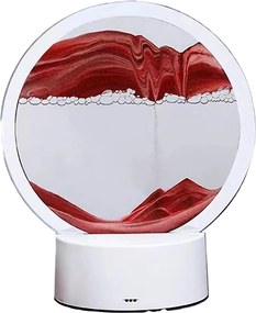 Verk 12383 Mozgókép dinamikus 3D homokkal, piros