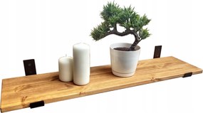 Loft fa fali polc 100cm Rusztikus