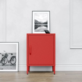 Éjjeliszekrény MIA, 424 x 595 x 400 mm, Modern: piros