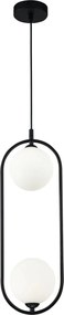 Maytoni modern függeszték ring fehér fekete mymod013pl-02b