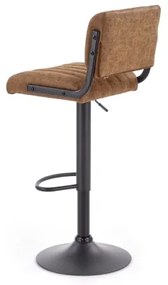 Bárszék 109x46 cm fekete/barna