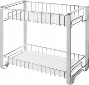 Konyhai Polcok Könyvespolc Rendszerező 2 Polc Ipari Loft Stílus
