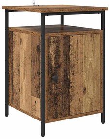 Éjjeliszekrény Öreg fa 40 x 42 x 60 cm Faanyag