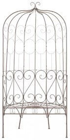 barna antik vas kerti pad 95 cm