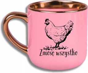 Bögre Rózsaszín Elegáns Nagy Vicces Ajándék Mindent Elbírok