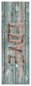 Love&quot; feliratú mosható konyhaszőnyeg 60 x 300 cm&quot;