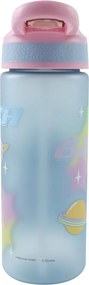 Disney Lilo és Stitch, A csillagkutya Alien 626 műanyag matt szívószálas kulacs 600 ml