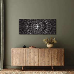 Kép - Óra absztrakciója (120x50 cm)