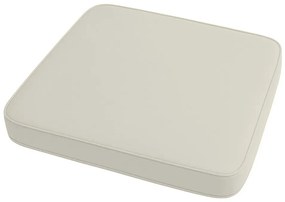 Kültéri széktámla párna VIREON 44x45 cm, elefántcsont színű