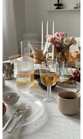 Ezüstszínű rozsdamentes acél evőeszköz készlet 16 db-os Mano – Hübsch