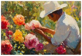 Kép - Kertész (90x60 cm)