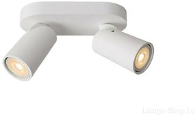 LUCIDE-23954-11-31 XYRUS-LED Fehér Színű Mennyezeti Lámpa 2XGU10 5W IP20