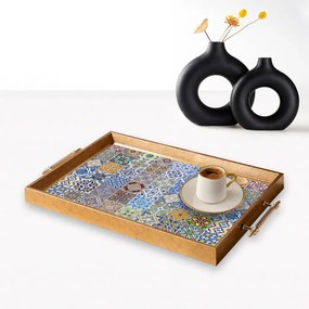Üveg tálca, 38×24 cm – TPEA9894