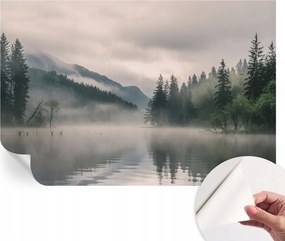 Dekoratív Öntapadós Tapéta Divatos Minták Hangulatos tó 104x70 cm