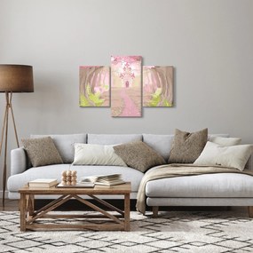Kép - Utazás a rózsaszín királyságba (90x60 cm)
