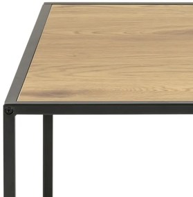 SARON dohányzóasztal tölgy/fekete