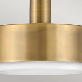 Hinkley HK-CEDRIC-P-M-BR - Csillár rúdon CEDRIC 2xE27/60W/230V átm. 33 cm réz