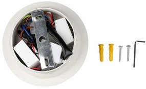 LED Fali lámpa LED/3W/230V + LED/6W/230V 3000K fehér