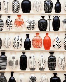 Poszter 40x50cm Agyag Harmónia