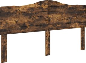 vidaXL Fejtámla Füstölt tölgy 180 cm Faanyag