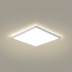 Brilagi - ULTRA SLIM fürdőszobai mennyezeti LED lámpa/18W/230V 30x30 cm ezüst IP54