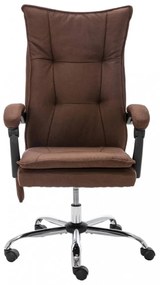 barna szövet masszázsfunkciós irodaszék