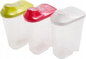 Üveg fedéllel 1,5 l