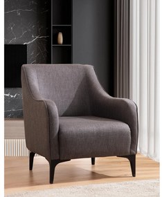 Fotel Belasemma (sötétszürke + fekete). Akció -20%. 1106483