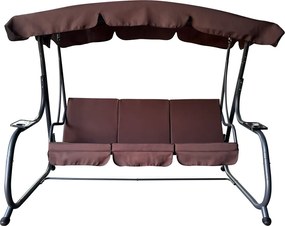 Kerti hinta, barna/sötétszürke, EILANA