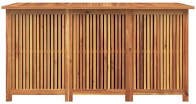 tömör akácfa kerti tárolóláda 150x80x75 cm