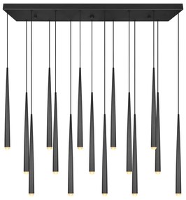 Fekete LED függőlámpa Cala – Trio Select