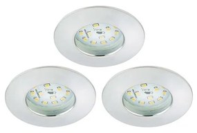 Briloner 8316-039-KÉSZLET 3x LED dimmelhető fürdőszobai lámpa LED/5,5W/230V IP44