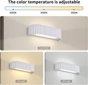 BRILAGI - LED fali lámpa FALCON MODERN LED/10W/230V 30 cm 3000/4500/6000K fehér
